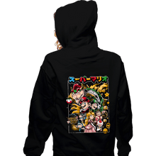 Load image into Gallery viewer, Daily_Deal_Shirts Zippered Hoodies, Unisex / Small / Black Brother's Journey