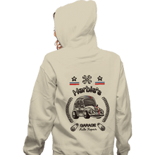 Load image into Gallery viewer, Shirts Zippered Hoodies, Unisex / Small / White Herbie's Garage Auto Repair