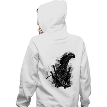 Load image into Gallery viewer, Secret_Shirts Zippered Hoodies, Unisex / Small / White Breakfast at Nostromo's
