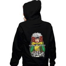 Load image into Gallery viewer, Shirts Zippered Hoodies, Unisex / Small / Black Gambit's Queen