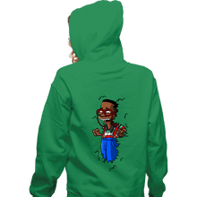 Load image into Gallery viewer, Secret_Shirts Zippered Hoodies, Unisex / Small / Irish Green Did I Do That Hedge