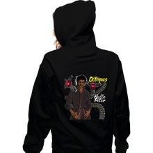 Load image into Gallery viewer, Secret_Shirts Zippered Hoodies, Unisex / Small / Black Octopus Hello