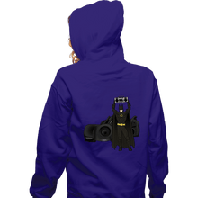 Load image into Gallery viewer, Secret_Shirts Zippered Hoodies, Unisex / Small / Violet In Your Eyes Bat