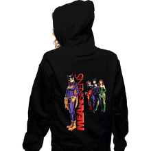 Load image into Gallery viewer, Daily_Deal_Shirts Zippered Hoodies, Unisex / Small / Black Mean Sirens