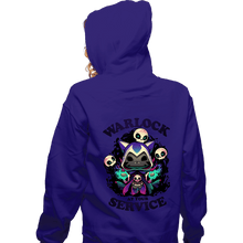 Load image into Gallery viewer, Daily_Deal_Shirts Zippered Hoodies, Unisex / Small / Violet Warlock's Call