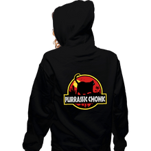Load image into Gallery viewer, Secret_Shirts Zippered Hoodies, Unisex / Small / Black Chonk