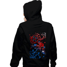 Load image into Gallery viewer, Secret_Shirts Zippered Hoodies, Unisex / Small / Black The Punk