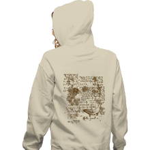 Load image into Gallery viewer, Secret_Shirts Zippered Hoodies, Unisex / Small / White Hello Ground