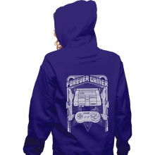 Load image into Gallery viewer, Shirts Zippered Hoodies, Unisex / Small / Violet Forever Gamer