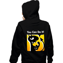 Load image into Gallery viewer, Shirts Zippered Hoodies, Unisex / Small / Black You Can Do It