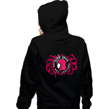 Load image into Gallery viewer, Daily_Deal_Shirts Zippered Hoodies, Unisex / Small / Black Punk Against The Machine