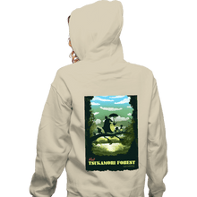 Load image into Gallery viewer, Daily_Deal_Shirts Zippered Hoodies, Unisex / Small / White Visit Tsukamori Forest