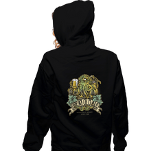 Load image into Gallery viewer, Secret_Shirts Zippered Hoodies, Unisex / Small / Black Miskatonic Brewery...
