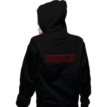 Load image into Gallery viewer, Secret_Shirts Zippered Hoodies, Unisex / Small / Black Running Up That Hill