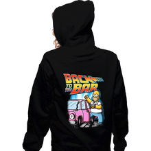 Load image into Gallery viewer, Daily_Deal_Shirts Zippered Hoodies, Unisex / Small / Black Back To The Bar