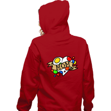 Load image into Gallery viewer, Secret_Shirts Zippered Hoodies, Unisex / Small / Red Mom