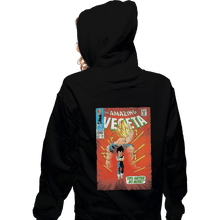 Load image into Gallery viewer, Shirts Zippered Hoodies, Unisex / Small / Black The Amazing Vegeta