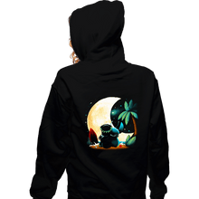 Load image into Gallery viewer, Daily_Deal_Shirts Zippered Hoodies, Unisex / Small / Black Experimental Night