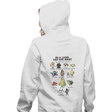 Load image into Gallery viewer, Shirts Pullover Hoodies, Unisex / Small / White In A Land Far Far Away