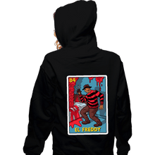 Load image into Gallery viewer, Shirts Zippered Hoodies, Unisex / Small / Black El Freddy