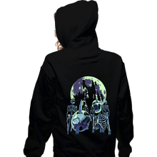 Load image into Gallery viewer, Daily_Deal_Shirts Zippered Hoodies, Unisex / Small / Black Welcome To The Castle