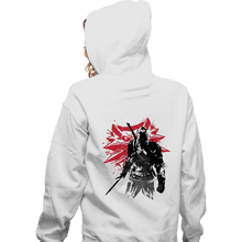 Load image into Gallery viewer, Shirts Zippered Hoodies, Unisex / Small / White The Witcher Sumi-e