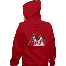 Load image into Gallery viewer, Shirts Pullover Hoodies, Unisex / Small / Red All In