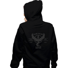 Load image into Gallery viewer, Shirts Zippered Hoodies, Unisex / Small / Black Valor Trainer