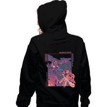 Load image into Gallery viewer, Shirts Pullover Hoodies, Unisex / Small / Black Burning The Night
