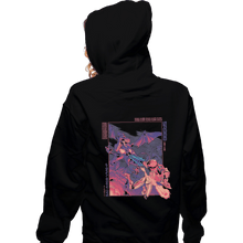 Load image into Gallery viewer, Shirts Pullover Hoodies, Unisex / Small / Black Burning The Night