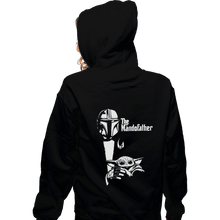 Load image into Gallery viewer, Shirts Pullover Hoodies, Unisex / Small / Black Mandofather