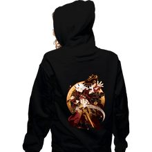 Load image into Gallery viewer, Shirts Zippered Hoodies, Unisex / Small / Black Hanamizaka Heroics Arataki Itto