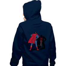 Load image into Gallery viewer, Daily_Deal_Shirts Zippered Hoodies, Unisex / Small / Navy Super Fun Game