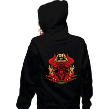 Load image into Gallery viewer, Daily_Deal_Shirts Zippered Hoodies, Unisex / Small / Black Dark Legend