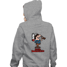 Load image into Gallery viewer, Daily_Deal_Shirts Zippered Hoodies, Unisex / Small / Sports Grey Little Boomsticks