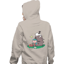 Load image into Gallery viewer, Shirts Zippered Hoodies, Unisex / Small / White Hilda Brown