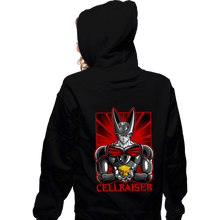 Load image into Gallery viewer, Daily_Deal_Shirts Zippered Hoodies, Unisex / Small / Black Cellraiser
