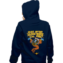 Load image into Gallery viewer, Secret_Shirts Zippered Hoodies, Unisex / Small / Navy Geniepulsa