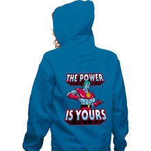Load image into Gallery viewer, Shirts Zippered Hoodies, Unisex / Small / Royal Blue The Power Is Yours