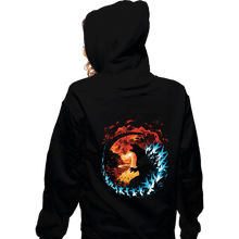 Load image into Gallery viewer, Daily_Deal_Shirts Zippered Hoodies, Unisex / Small / Black Atomic Destruction