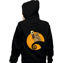 Load image into Gallery viewer, Shirts Zippered Hoodies, Unisex / Small / Black Halloween King