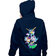 Load image into Gallery viewer, Daily_Deal_Shirts Zippered Hoodies, Unisex / Small / Navy Friendship