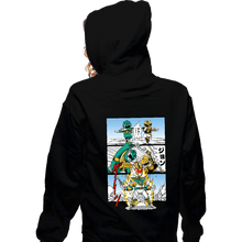 Load image into Gallery viewer, Daily_Deal_Shirts Zippered Hoodies, Unisex / Small / Black Fusion Ranger