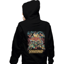 Load image into Gallery viewer, Shirts Zippered Hoodies, Unisex / Small / Black Ultimate War