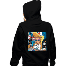 Load image into Gallery viewer, Secret_Shirts Zippered Hoodies, Unisex / Small / Black Nurse 182 Album Cover
