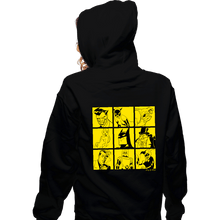 Load image into Gallery viewer, Daily_Deal_Shirts Zippered Hoodies, Unisex / Small / Black Batman Villains'