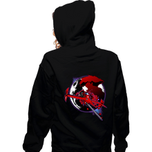 Load image into Gallery viewer, Shirts Zippered Hoodies, Unisex / Small / Black See Ya Space Cowboy