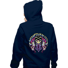 Load image into Gallery viewer, Daily_Deal_Shirts Zippered Hoodies, Unisex / Small / Navy Wednesday The 13th