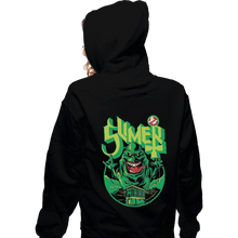 Load image into Gallery viewer, Shirts Zippered Hoodies, Unisex / Small / Black Slime Bringer