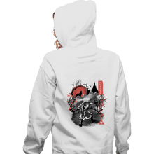 Load image into Gallery viewer, Daily_Deal_Shirts Zippered Hoodies, Unisex / Small / White Sumie Twilight